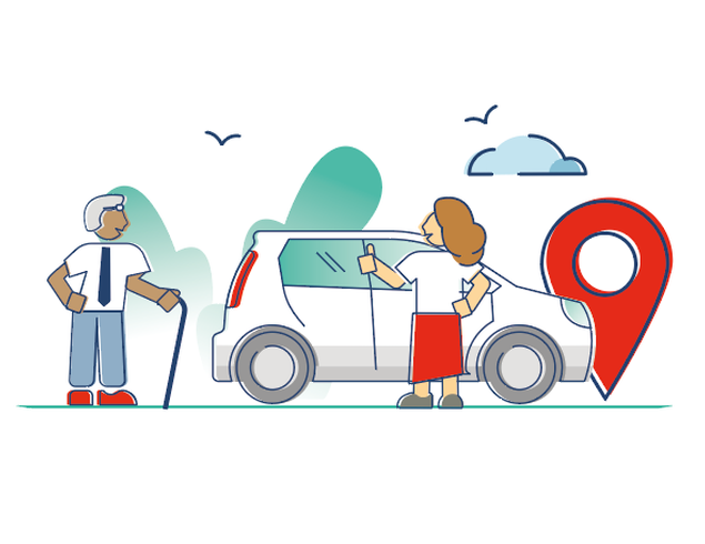 Transport à la demande solidaire